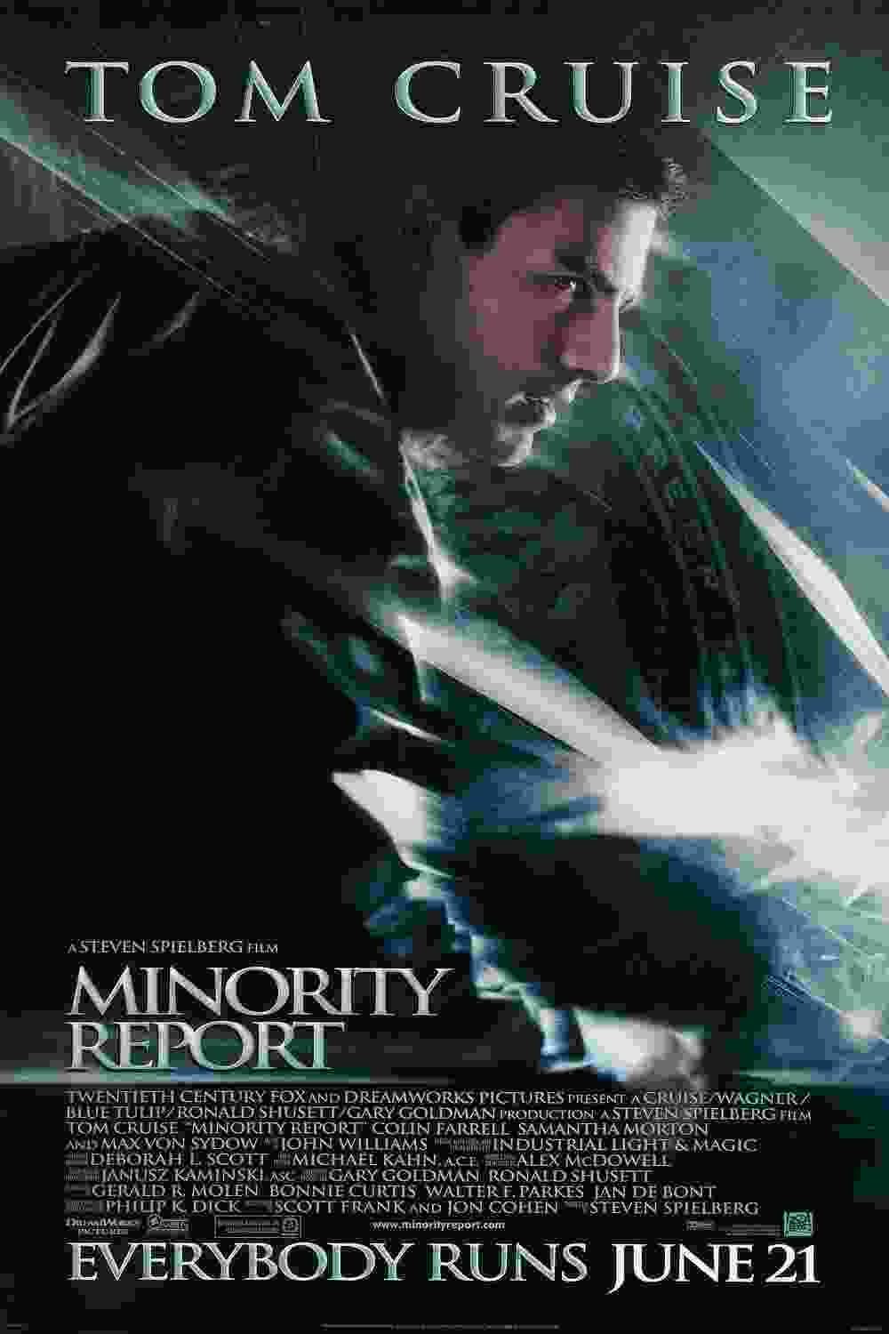 Minority Report (2002) vj Junior Tom Cruise